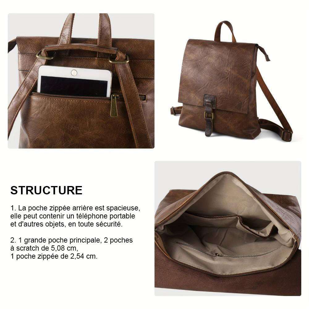 Sac à dos rétro multifonctionnel Harper