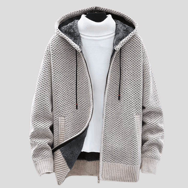 Alex – Stickad Hoodie