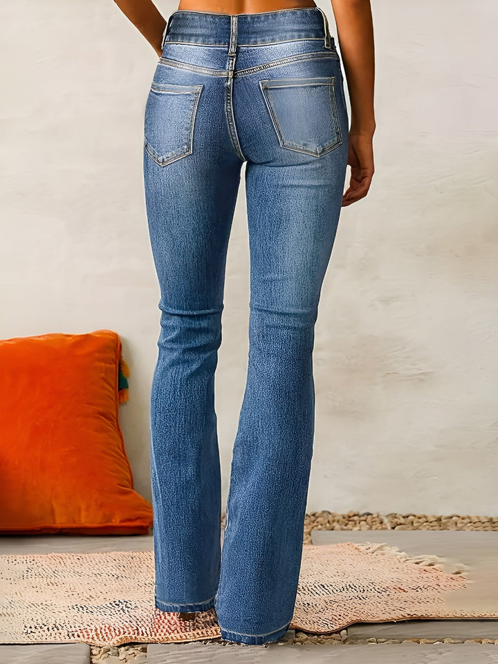 ALANA™ | Stylish Zipper Jeans