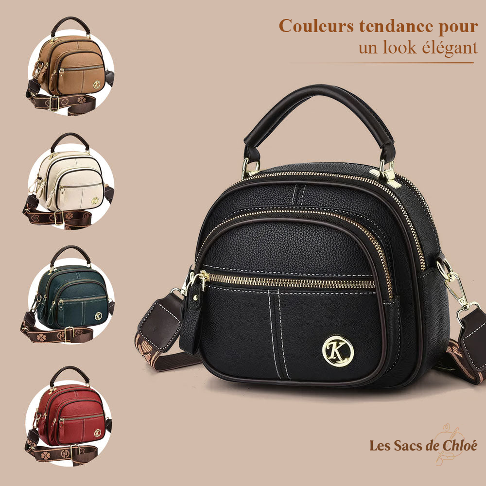 Sophistication Intemporelle de Molly | Sac Élégant avec Bandoulière