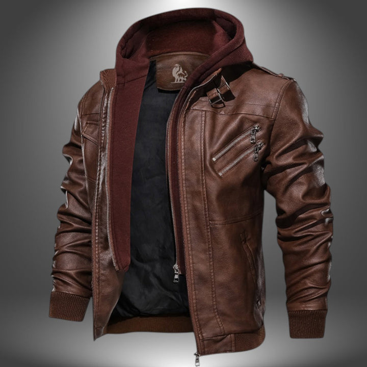 Zaros | Handcrafted Vintage Leather Jacket