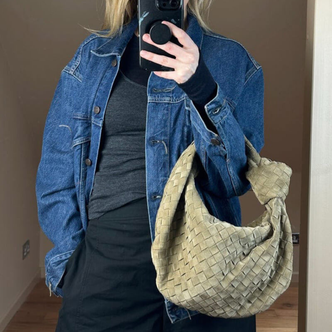 Tania™ - Large braided handbag