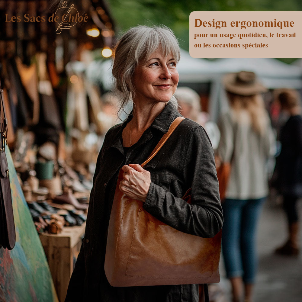 Aurora™ – Vintageaxelremsväska med tidlös charm