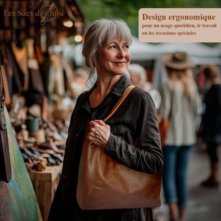 Aurora™ – Vintageaxelremsväska med tidlös charm