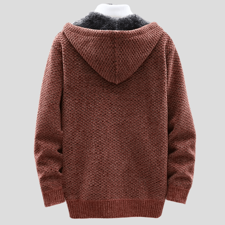 Alex – Stickad Hoodie