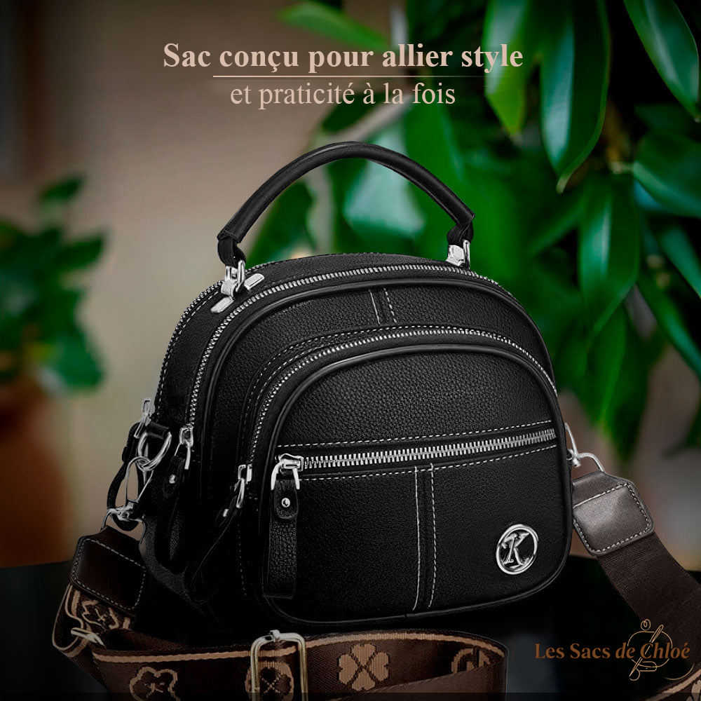 Sophistication Intemporelle de Molly | Sac Élégant avec Bandoulière
