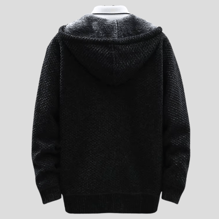 Alex – Stickad Hoodie