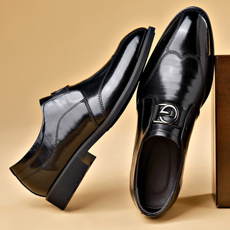 Leonardo™ | Boss-style Leather Shoes