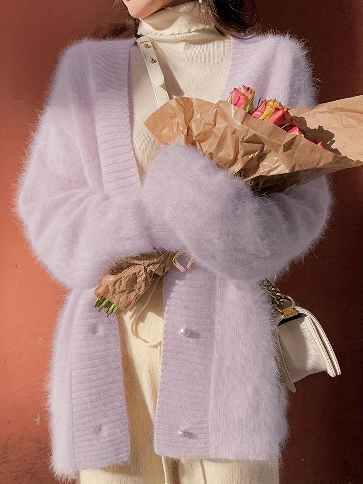 Tuva™ | Elegant v-ringad cardigan